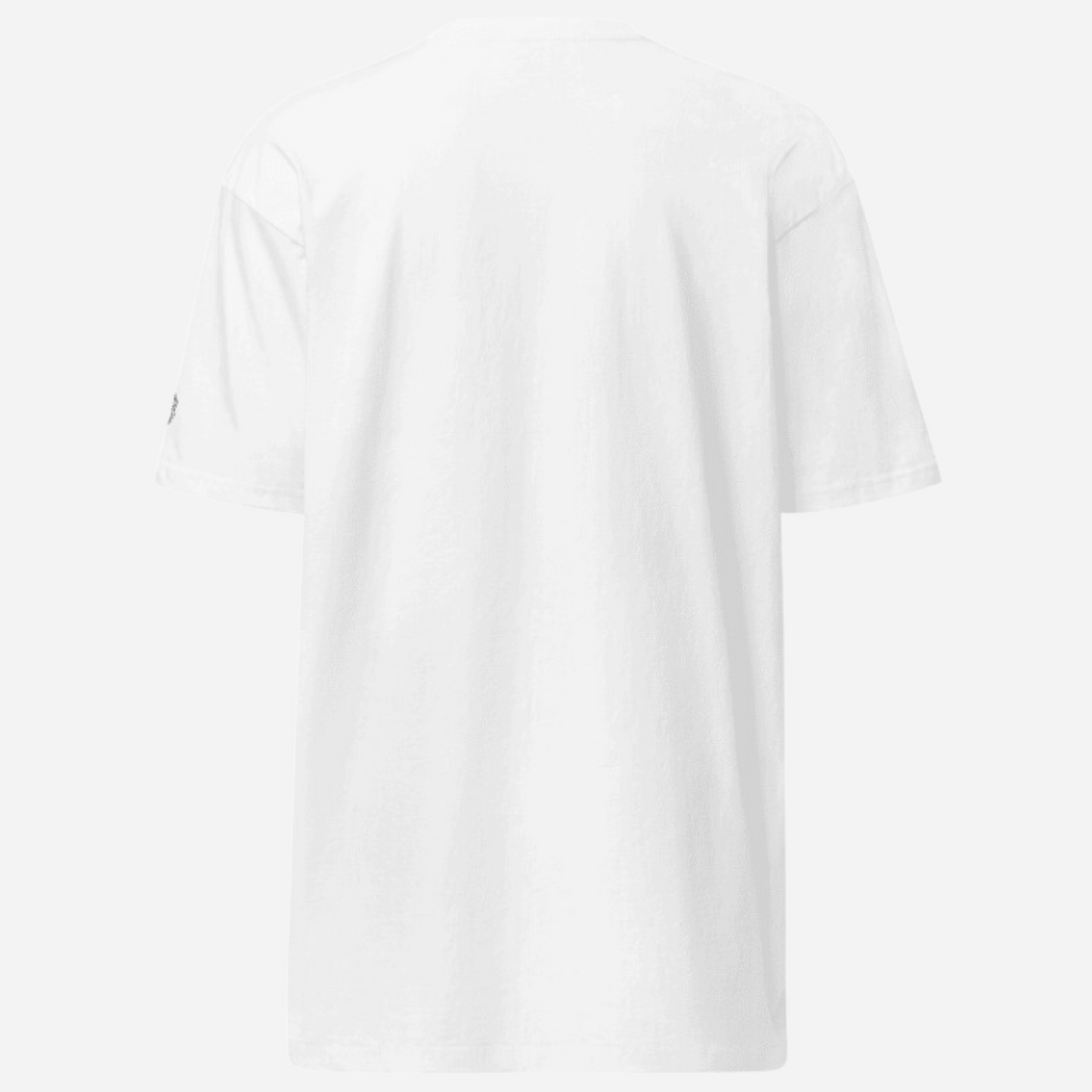 BENDATA | WHITE T SHIRT LIGHTNING LOGO