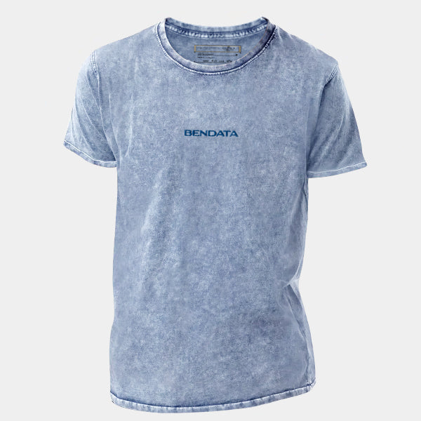 BENDATA | DENIM T SHIRT CLASSIC SEWN LOGO