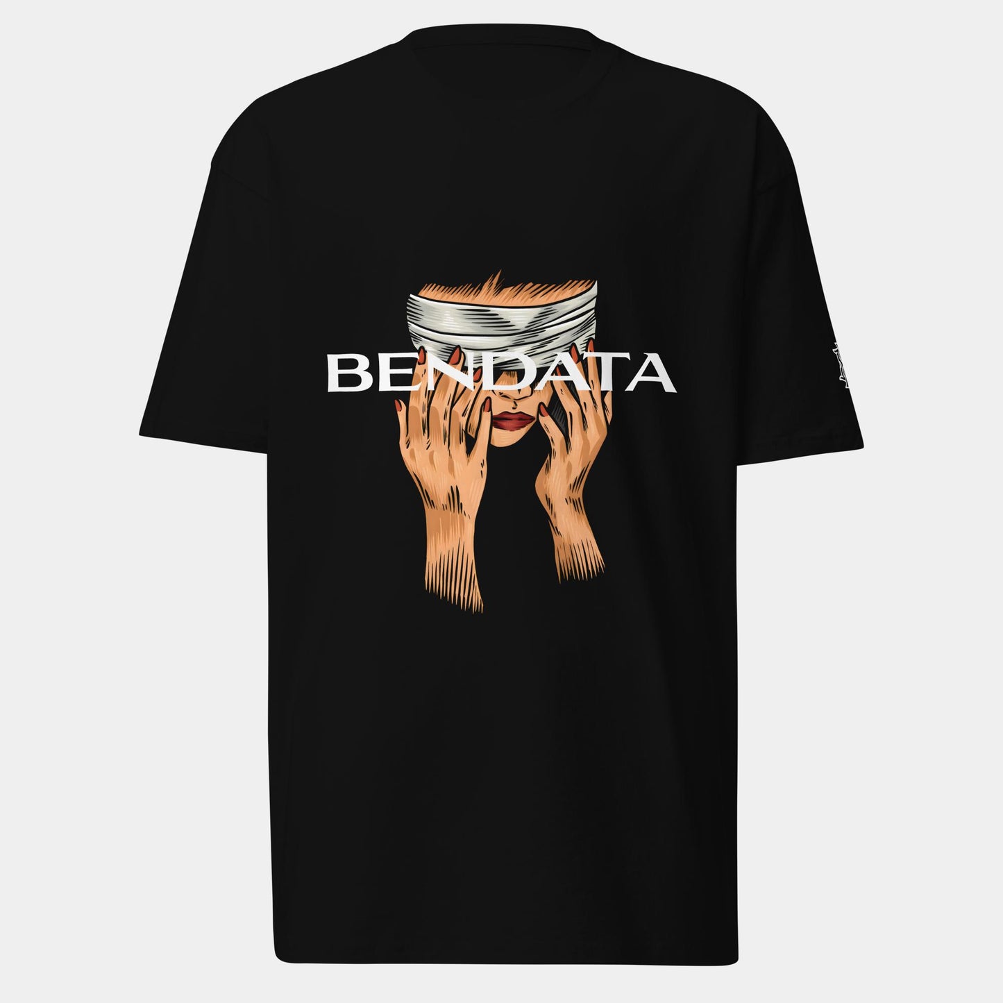 BENDATA | T SHIRT BLINDFOLDED WOMAN LOGO